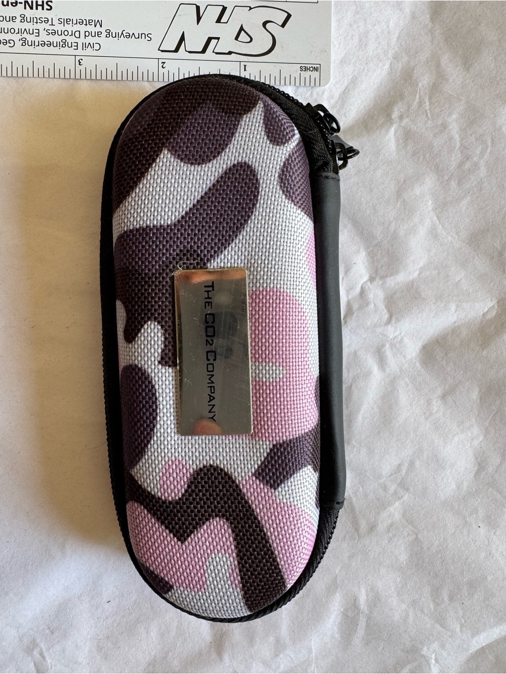 Pink Camouflage Hard Shell Electronics Case
